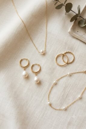 lat lay of ten fall 2026 jewelry trend pieces