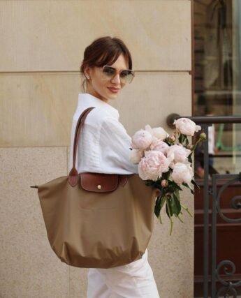 Longchamp Le Pliage nylon tote bag for fall