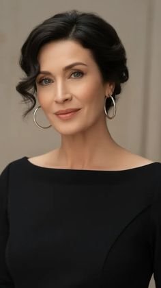 Finished modern haircut look for mature hair