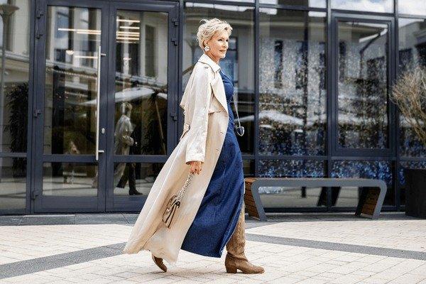 Classic oversized trench coat fall jacket trend